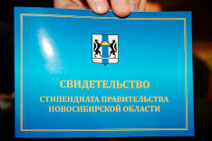 Стипендиат Правительства Новосибирской области